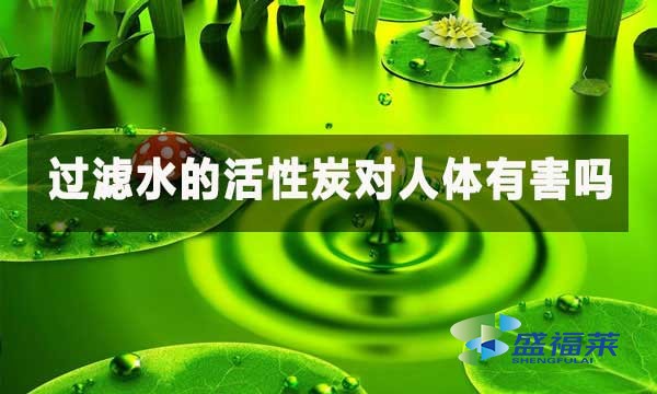 過濾水的活性炭對人體有害嗎?